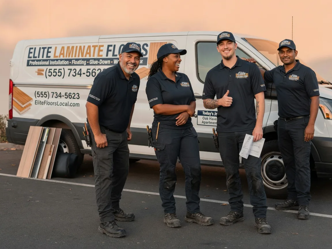 Laminate flooring installation company in Roby, TX